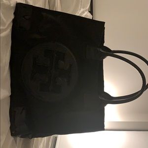 Tory Burch Black Ella Tote Good Condition